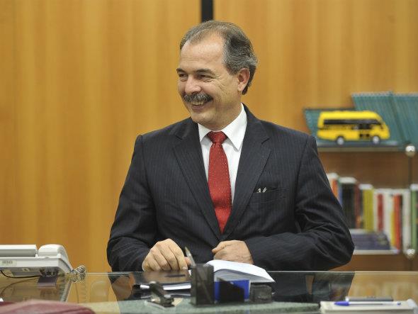 O ministro da Educação, Aloizio Mercadante: "a foto não é boa, mas o filme sim", disse