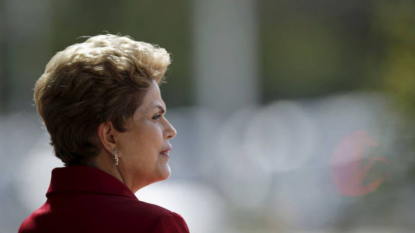 Presidente Dilma Rousseff, no Palácio do Itamaraty, em Brasília