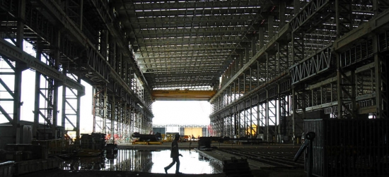 Sérgio Castro/Estadão Estaleiro Paraguaçú parado por falat de pagamento