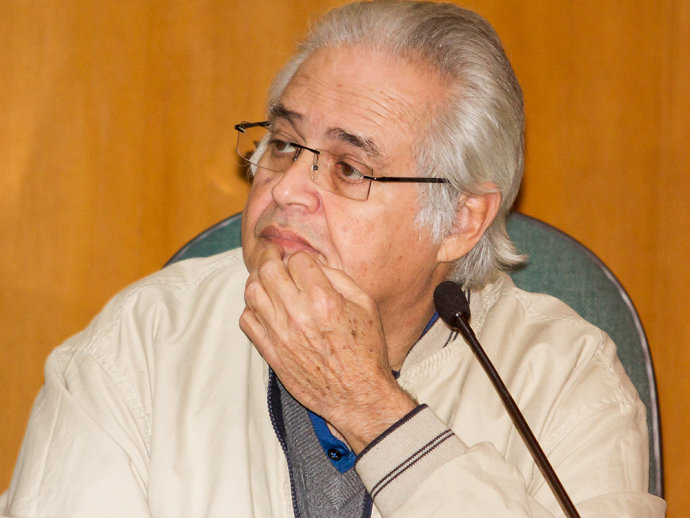 O ex-deputado Pedro Corrêa na CPI da Petrobras