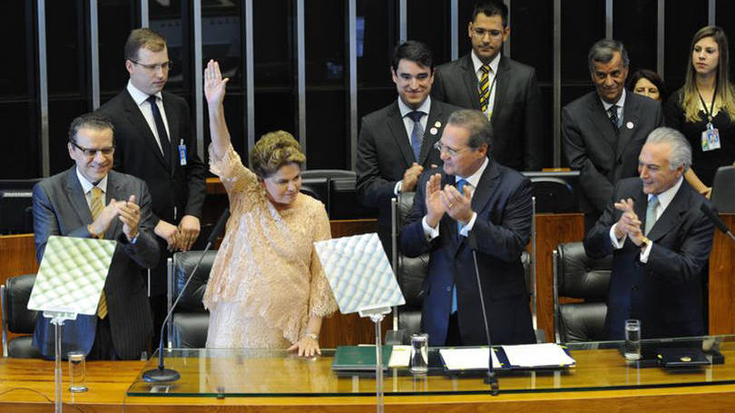 Sessão solene de posse de Dilma no Congresso