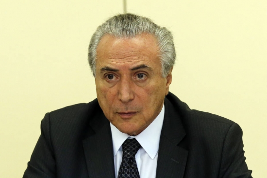 O presidente da República em exercício, Michel Temer (PMDB)