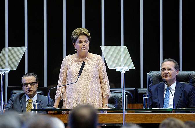 Cerimônia de posse da presidente reeleita Dilma Rousseff