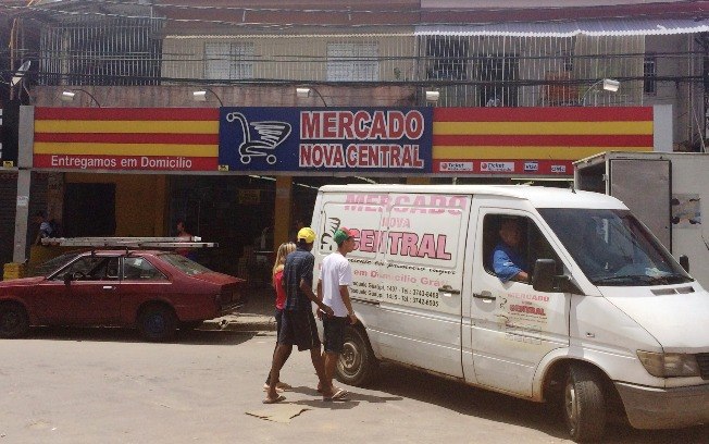 Um dos cinco mercados Nova Central em Paraisópolis. Loja da foto vende até R$ 800 mil por mês