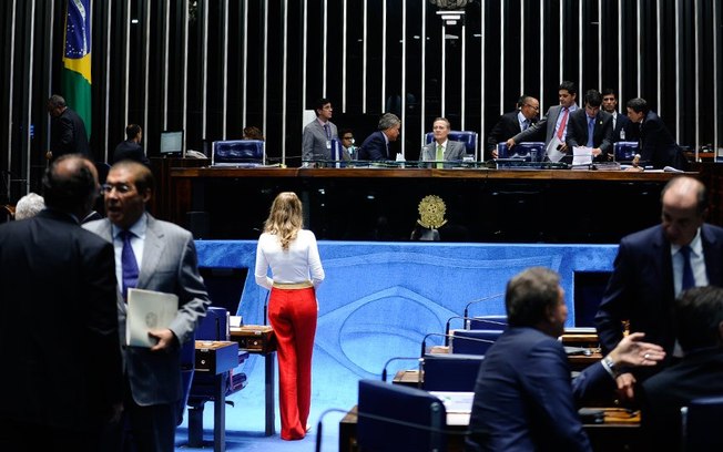 Senado em votação desta quarta-feira: Renan definiu decisão como 