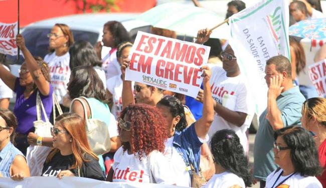 O Sindicato dos Trabalhadores da Saúde do Estado da Bahia realiza assembleia da categoria hoje - Foto: Edílson Lima | Ag. A TARDE
