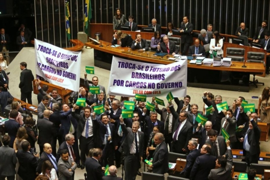 câmara federal protesto