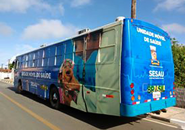 Resultado de imagem para onibus da saude
