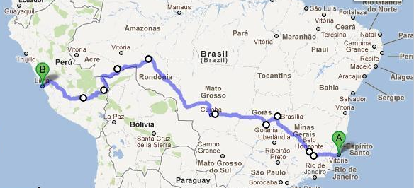 FERROVIA BRASIL PERU