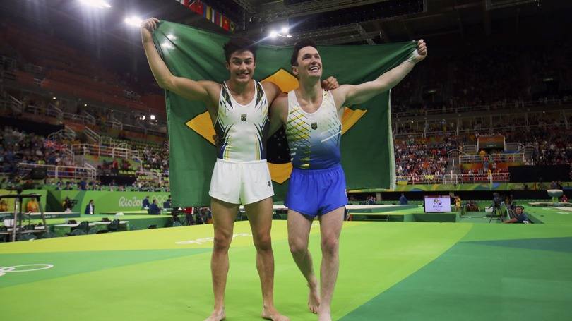 deigo hypólito e Arthur Nory