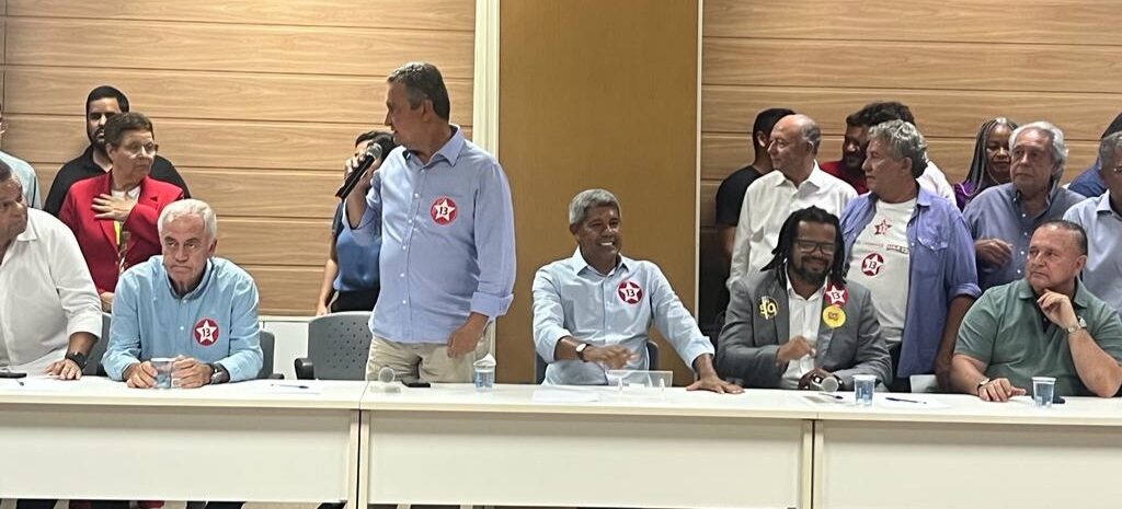 EXCLUSIVA: Prefeito Joaquim Neto e deputada estadual eleita Ludmilla Fiscina se reúnem com o governador Rui Costa e Jerônimo Rodrigues