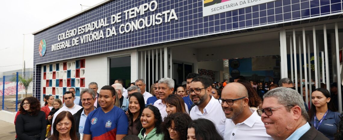 Vitória da Conquista avança na educação pública e superior com inauguração de novas unidades escolares estaduais